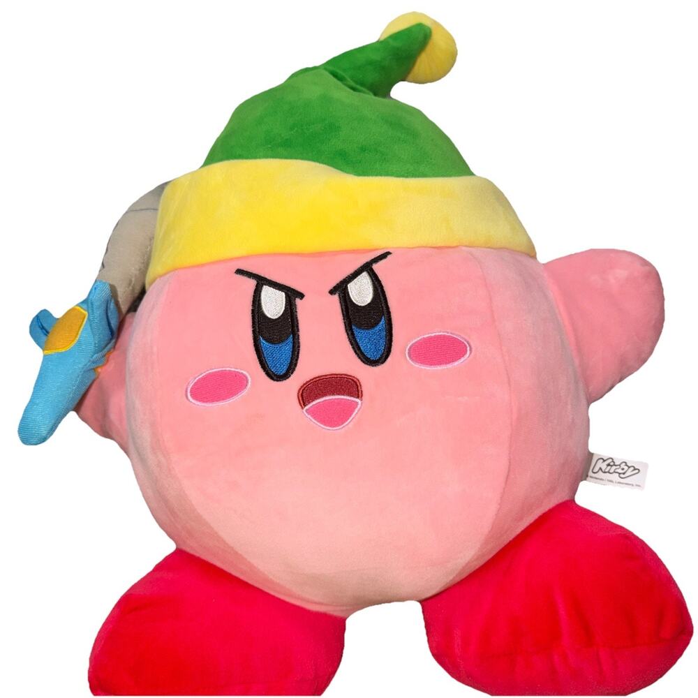 Legend of Zelda Cosplaying Kirby Jumbo Plush by Nintendo